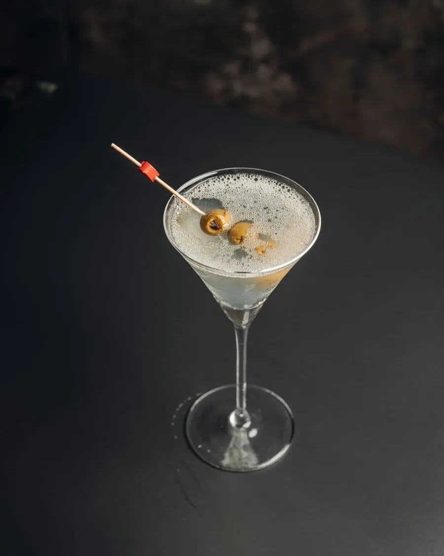 Dry Martini, made at The Apollo