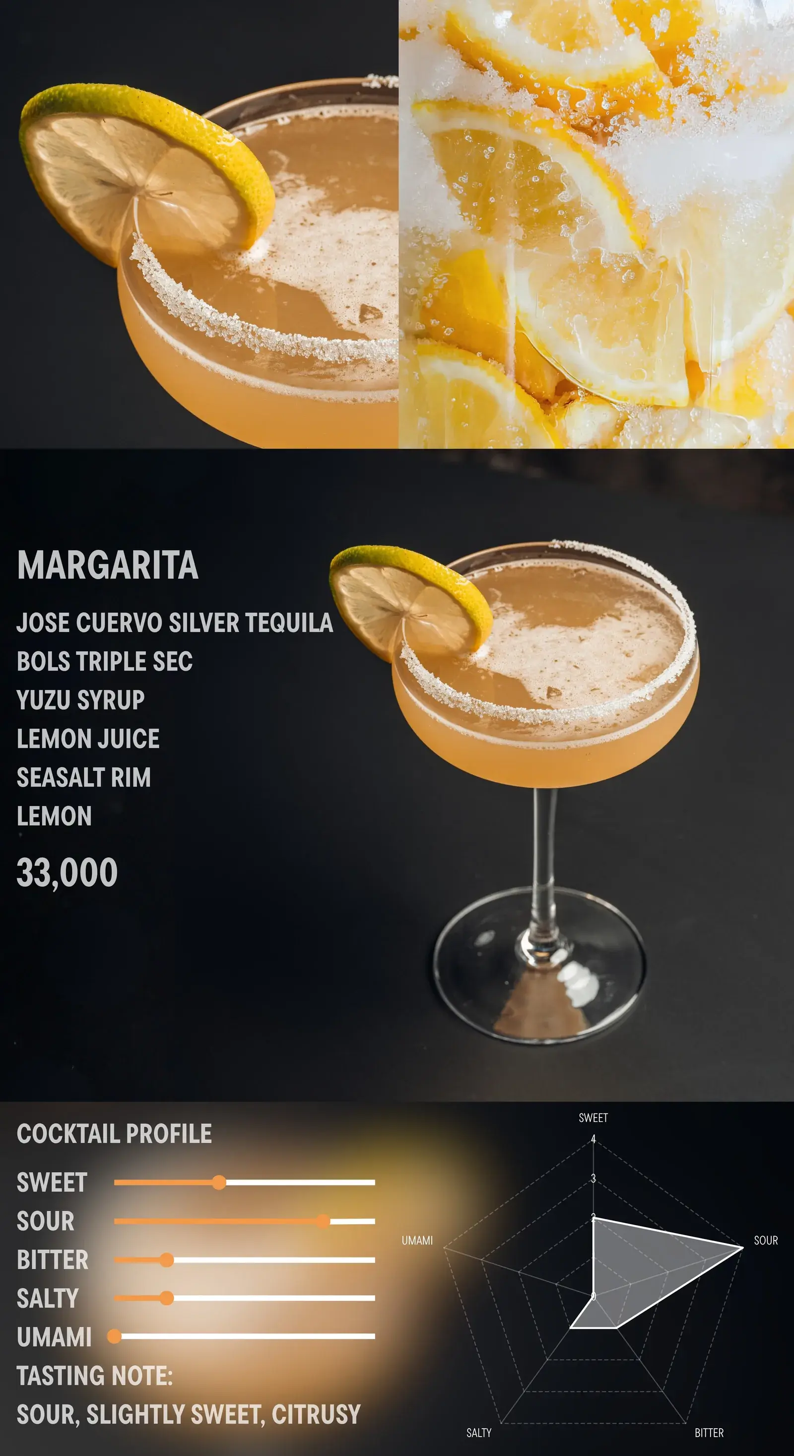 Cocktails-Classic menu, page 1