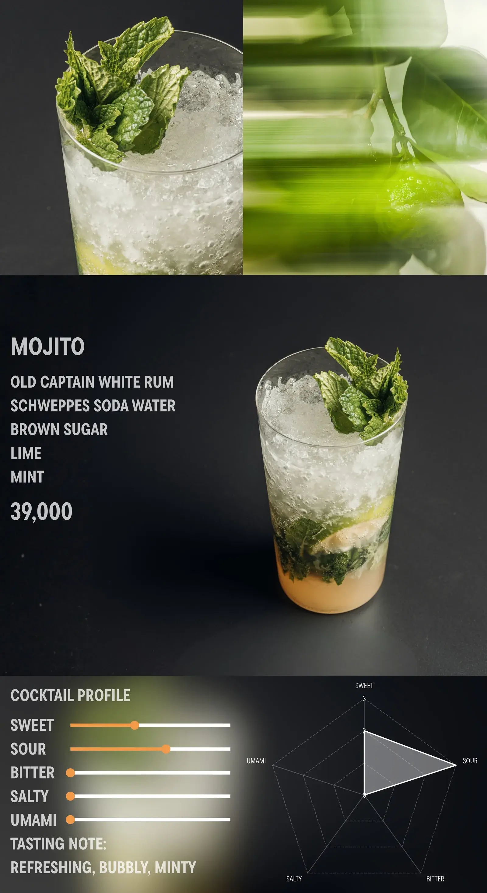 Cocktails-Classic menu, page 2