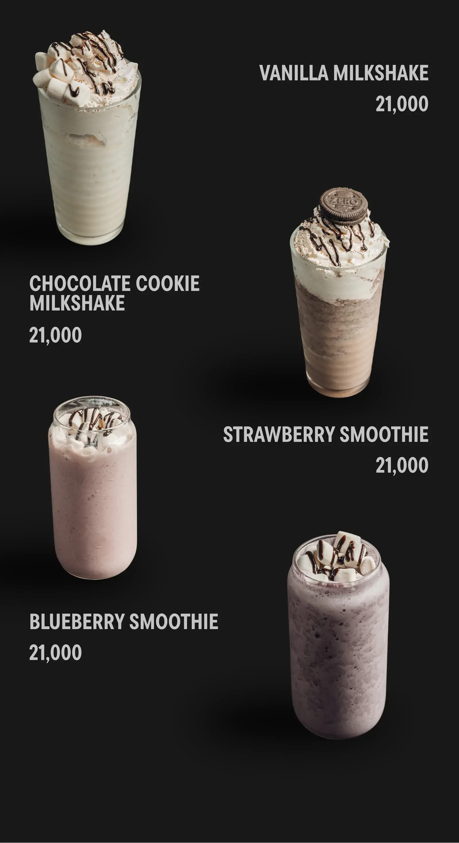 Lounge-Non-Alcohol menu, page 4